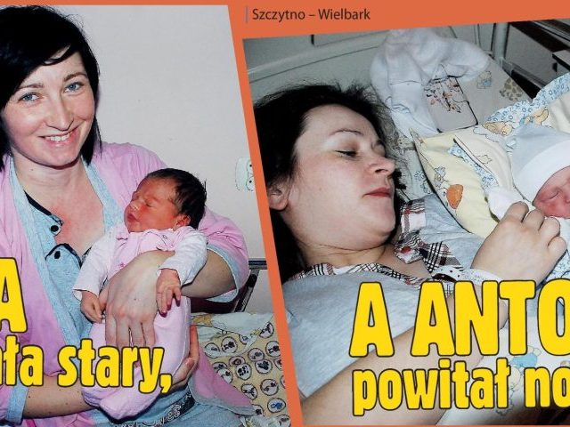 Lenka pożegnała stary, a Antoś powitał nowy rok (zdjęcia)